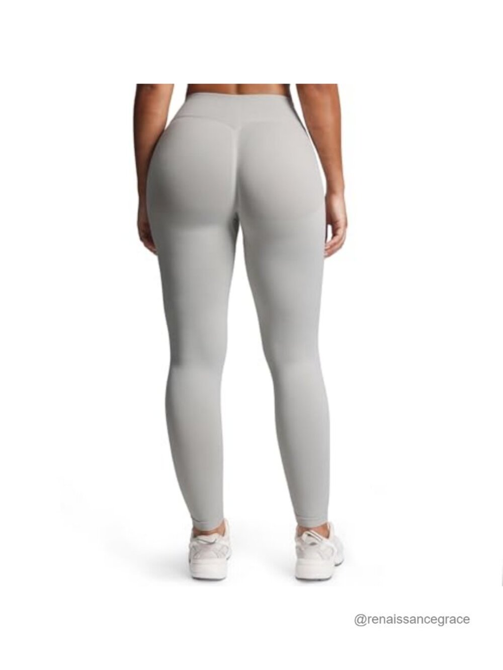Seamless Leggings 24" High Stretch Compression Scrunch Workout Athletic